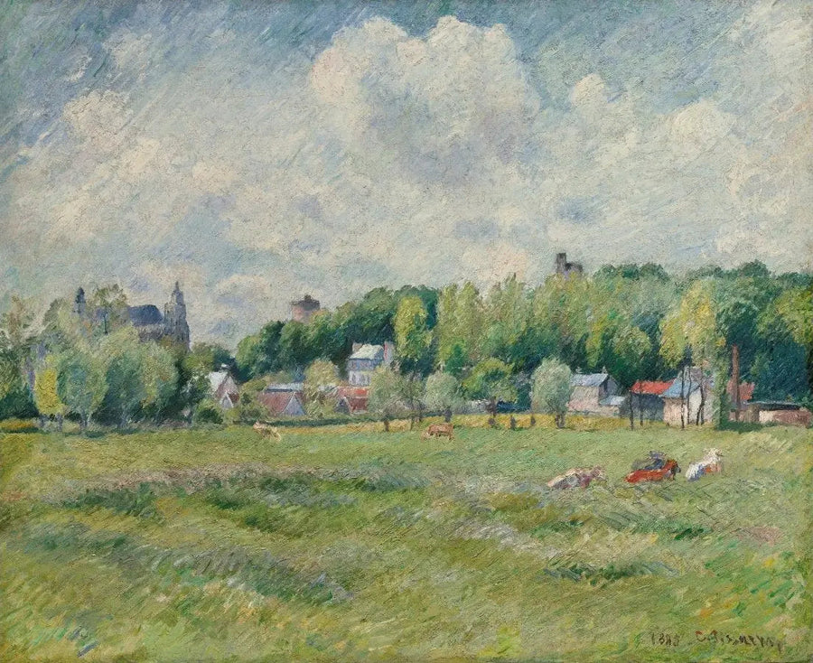 Praterie a Gisors - Camille Pissarro