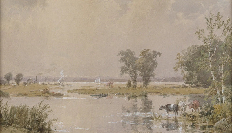 Praterie di Hackensack - Jasper Francis Cropsey