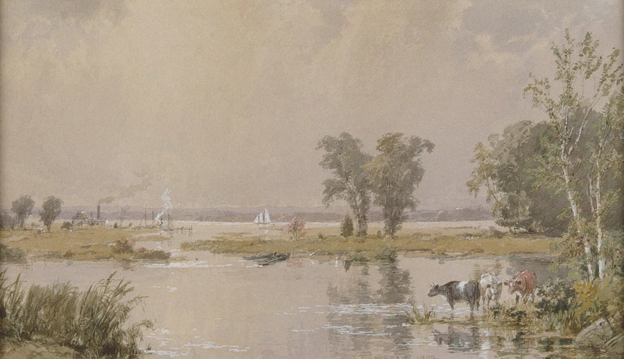 Praterie di Hackensack - Jasper Francis Cropsey