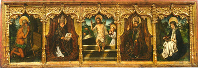 prédelle du retable de Sainte Engratia - Bartolomé Bermejo - Alpha Reproduction