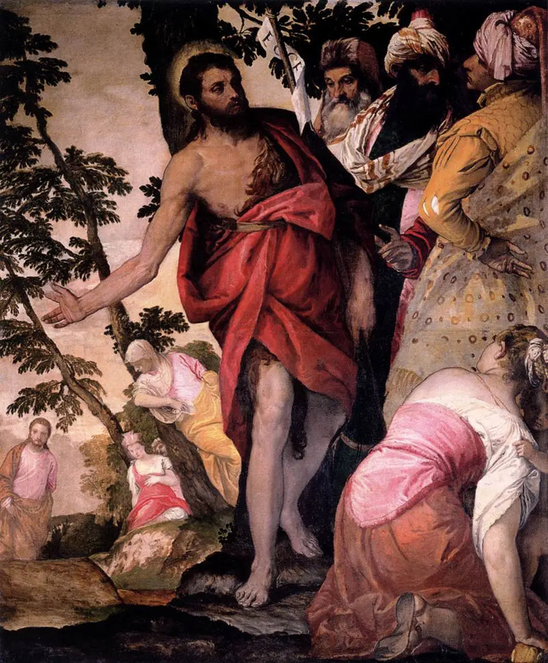 Predicazione di Giovanni Battista - Paolo Veronese