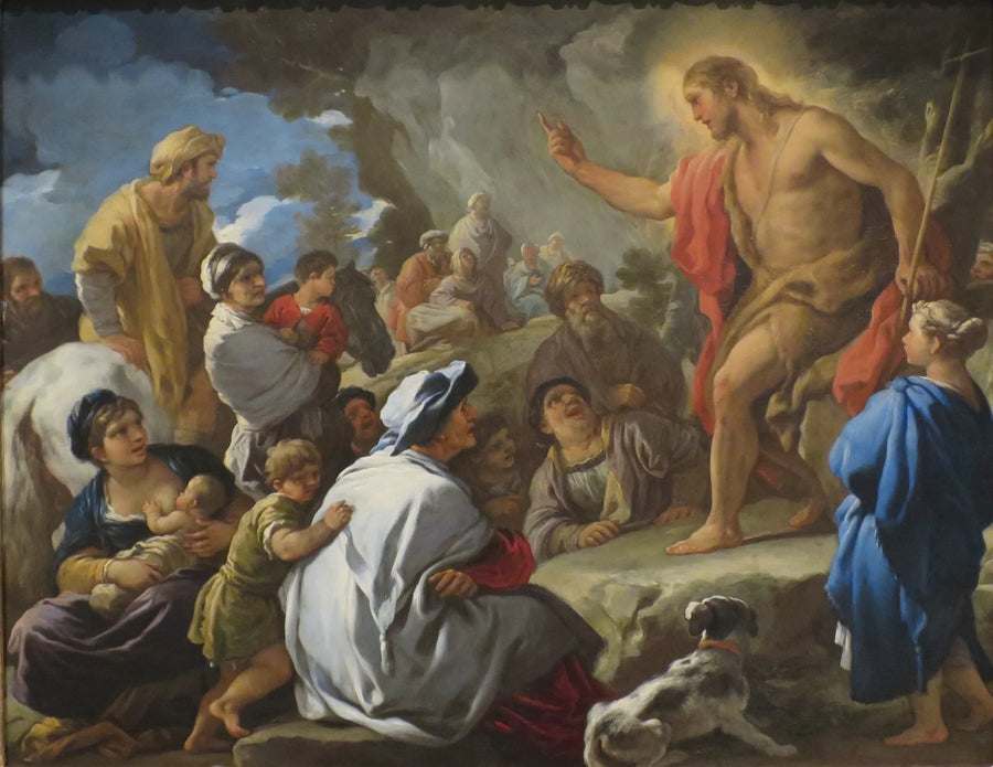 Predicazione di san Giovanni Battista - Luca Giordano