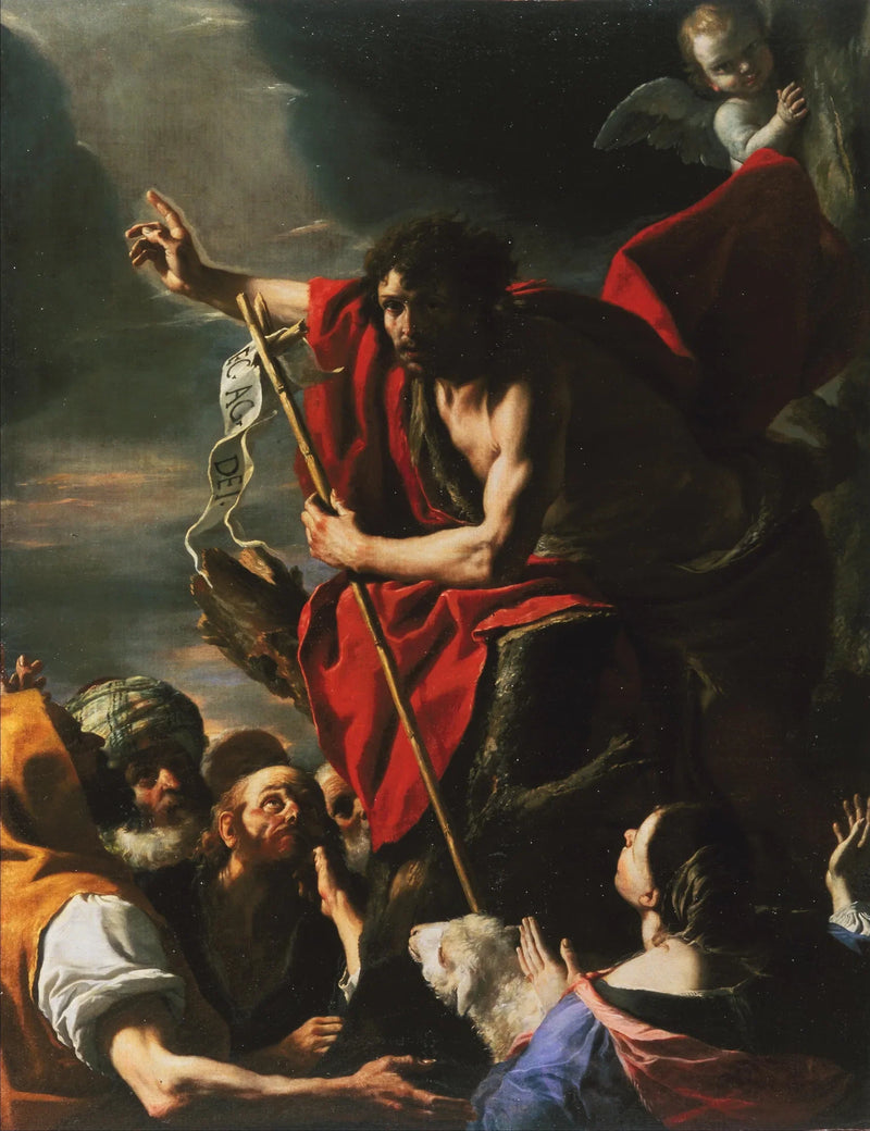 Predicazione di san Giovanni Battista - Mattia Preti