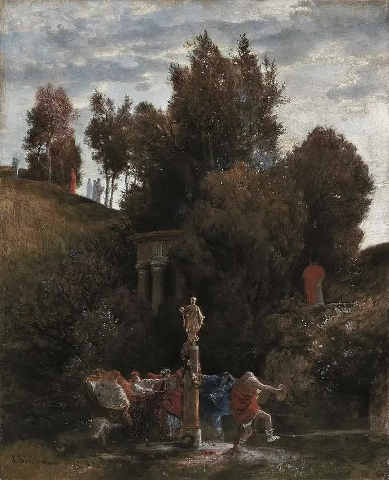 Primo maggio romano - Arnold Böcklin