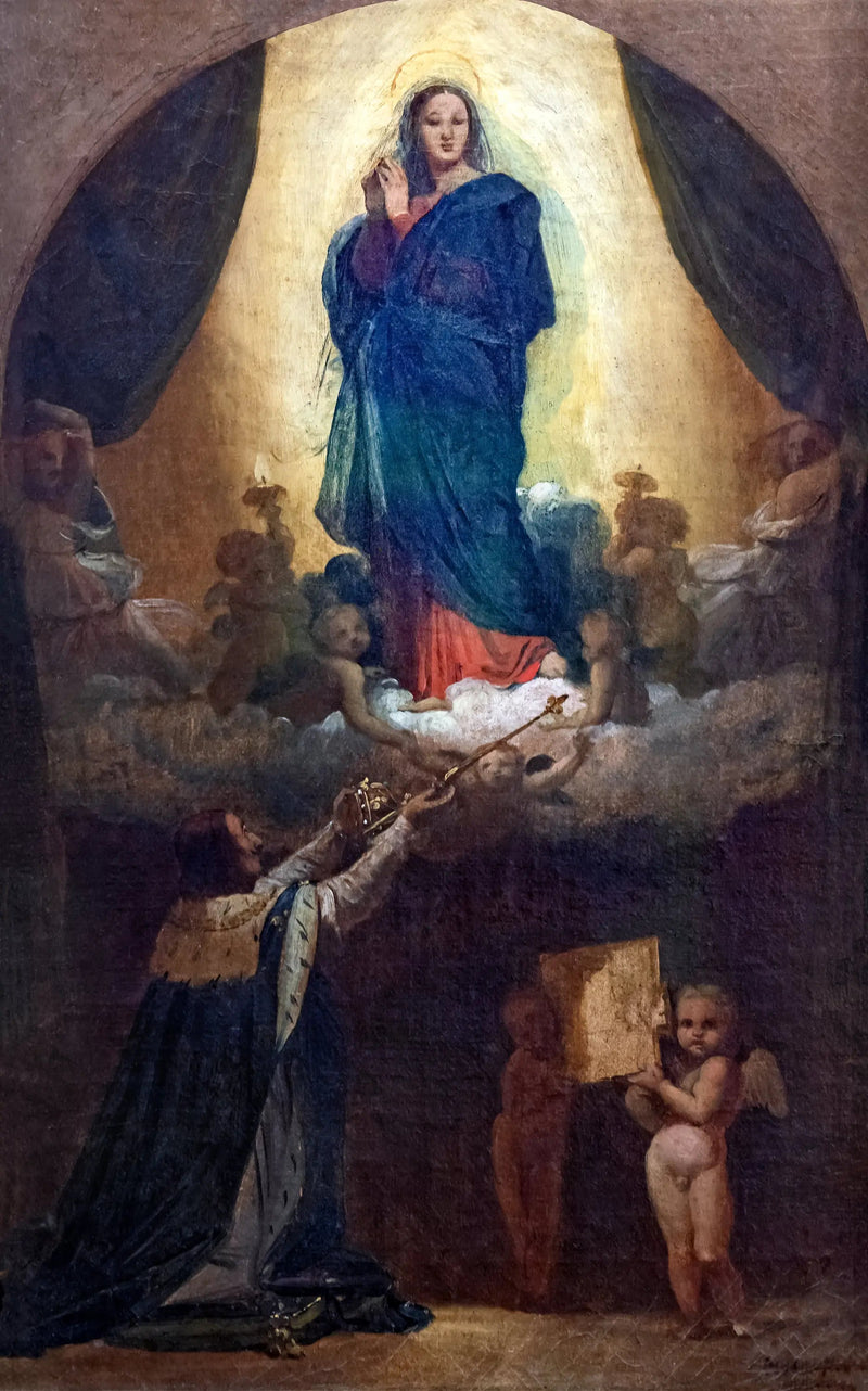 Prima pensiero del Voto di Luigi XIII - Jean-Auguste-Dominique Ingres