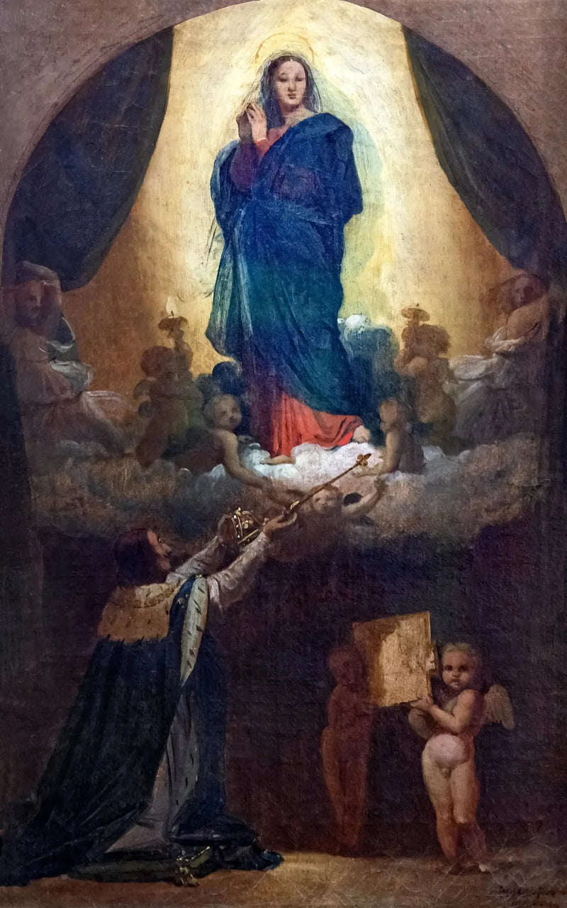 Prima pensiero del Voto di Luigi XIII - Jean-Auguste-Dominique Ingres