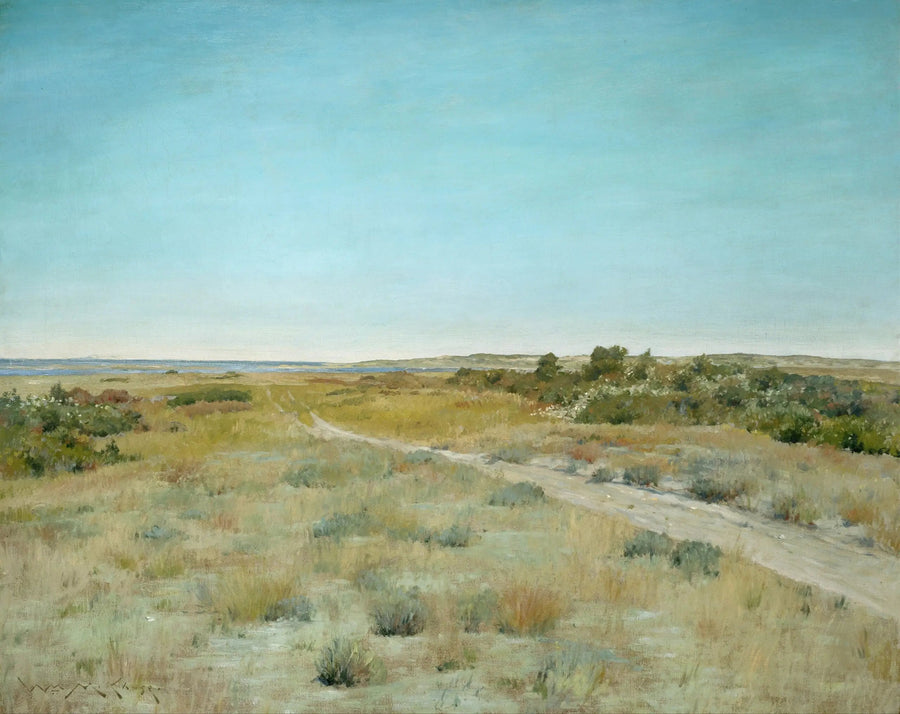 Prima pennellata d'autunno - William Merritt Chase