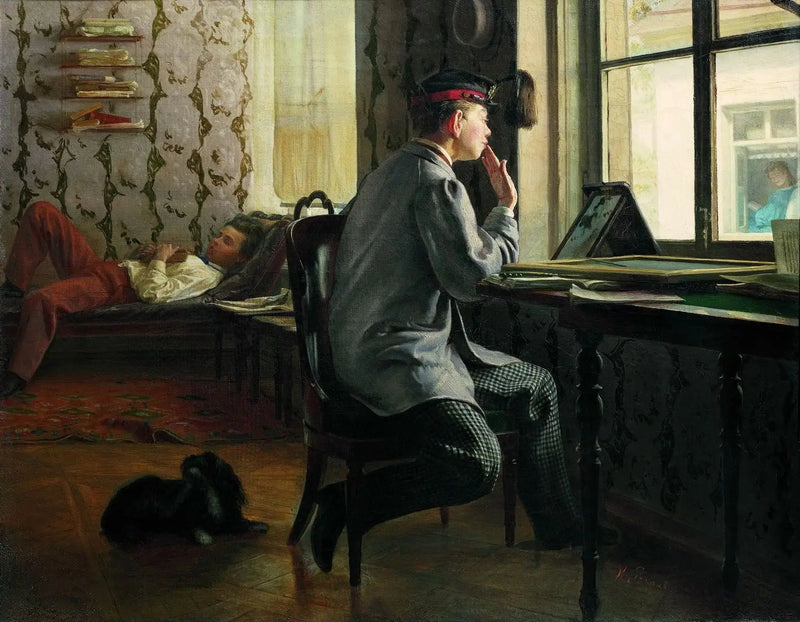 Preparazione all'esame - Ilya Repin