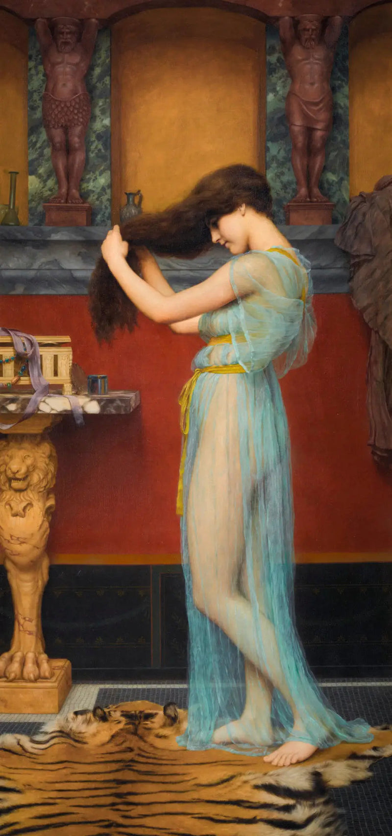Preparazione del bagno - John William Godward