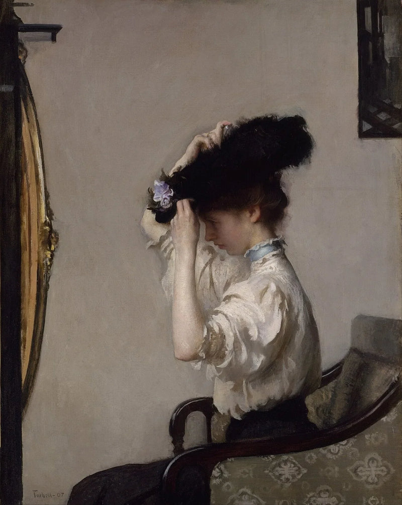 Preparazione per la mattina - Edmund Charles Tarbell