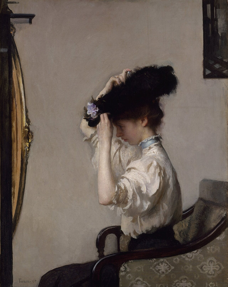 Preparazione per la mattina - Edmund Charles Tarbell