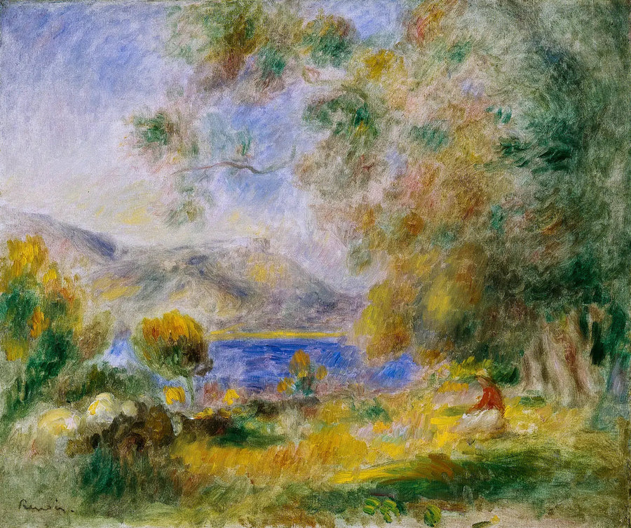 Vicino a Cagnes - Pierre-Auguste Renoir