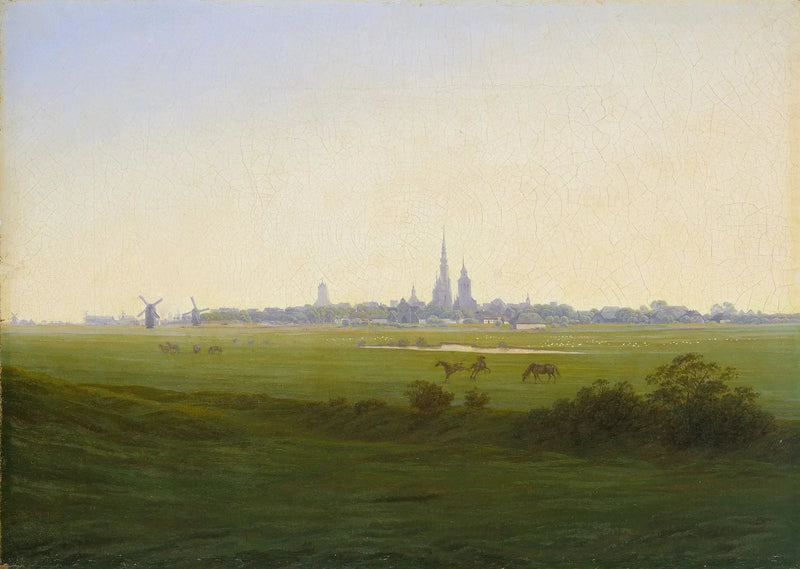 Vicino a Greifswald - Caspar David Friedrich