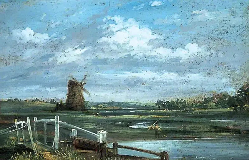 Près de Haddon, Derbyshire (?) - John Constable
