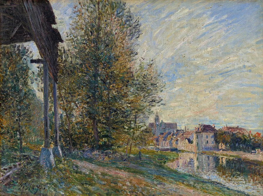 Vicino a Moret-sur-Loing - Alfred Sisley