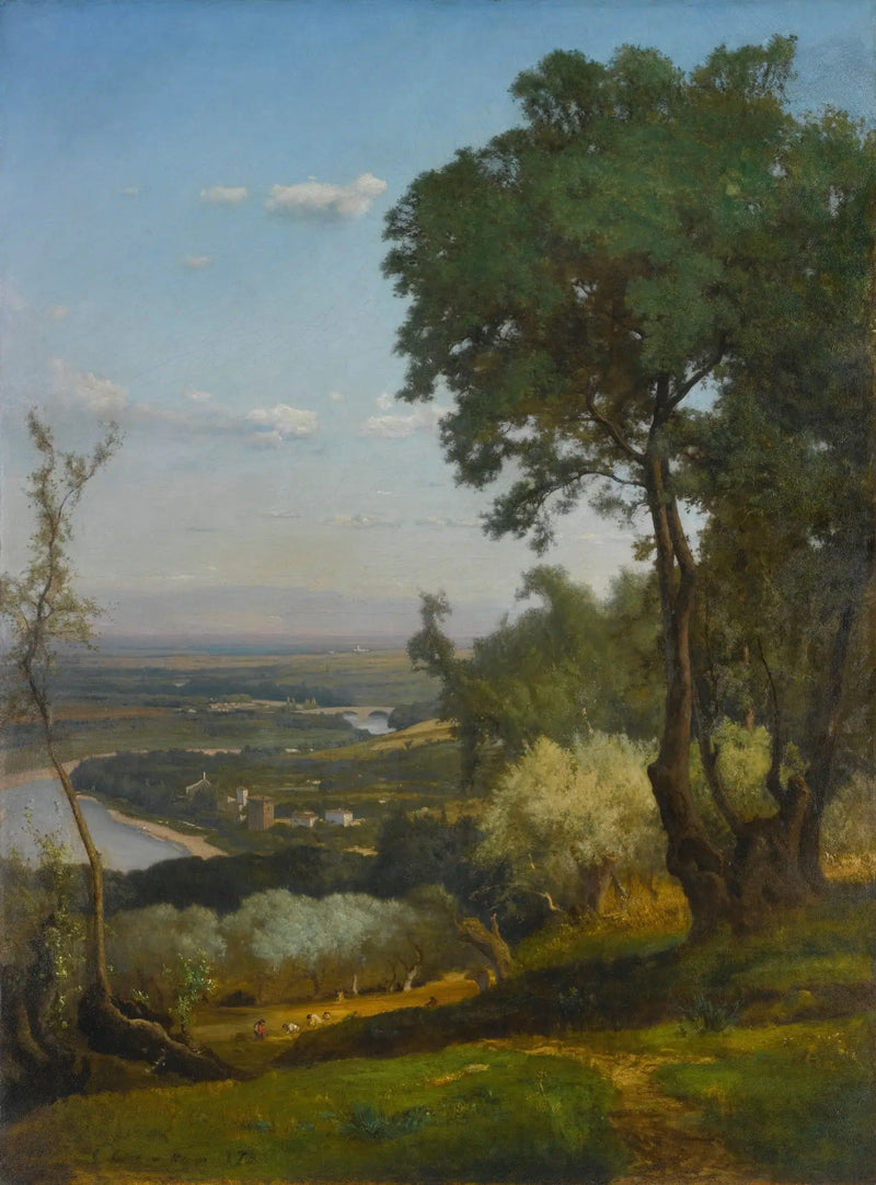 Vicino a Perugia - George Inness