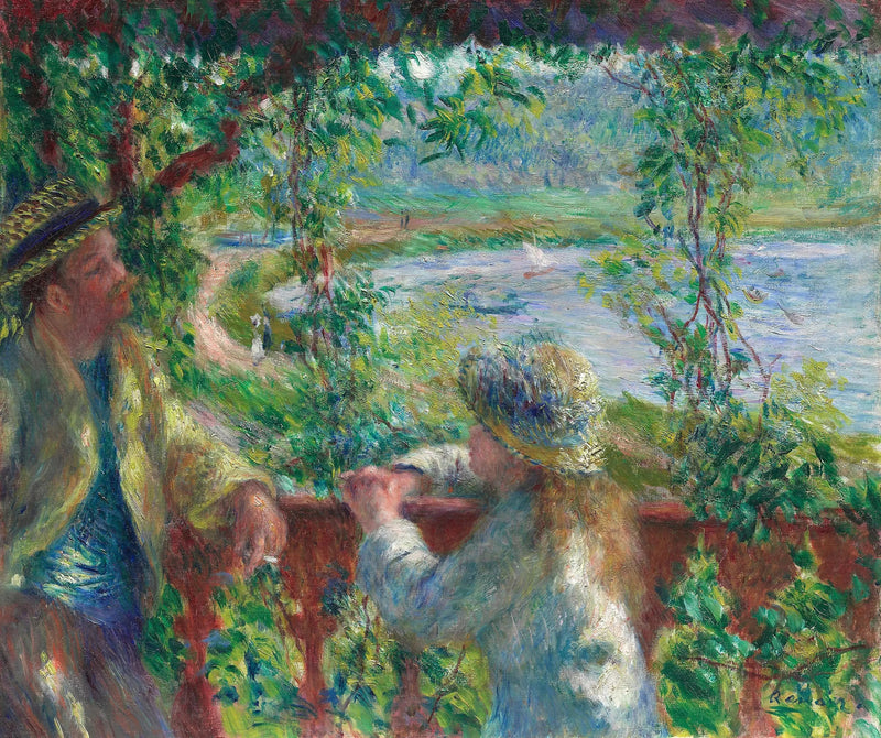 Vicino al Lago - Pierre-Auguste Renoir