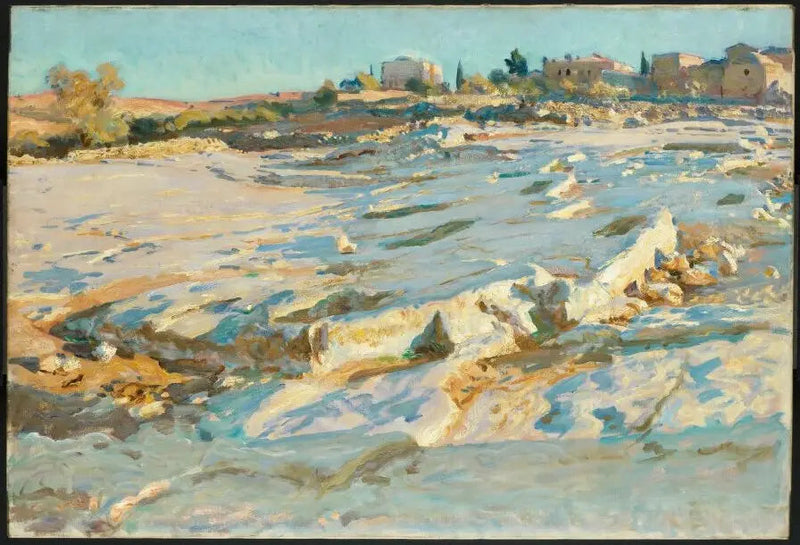 Vicino al monte degli Ulivi, Gerusalemme - John Singer Sargent