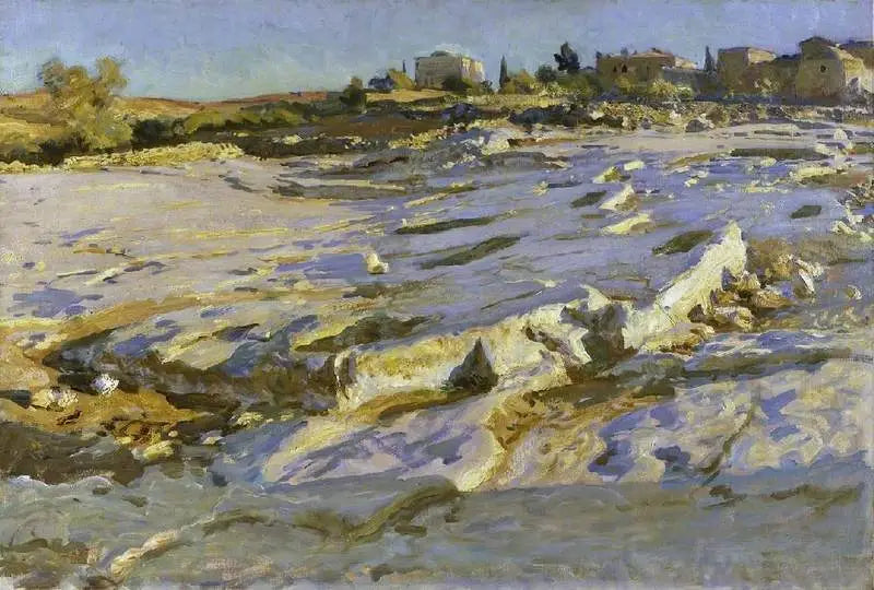 Vicino al monte degli Ulivi, Gerusalemme - John Singer Sargent