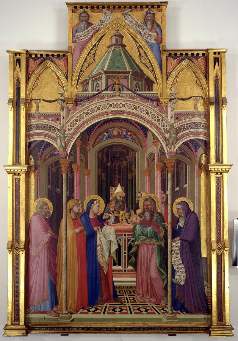 Presentazione di Gesù al Tempio - Ambrogio Lorenzetti
