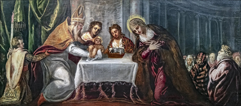 Presentazione di Gesù al Tempio - Jacopo Tintoretto