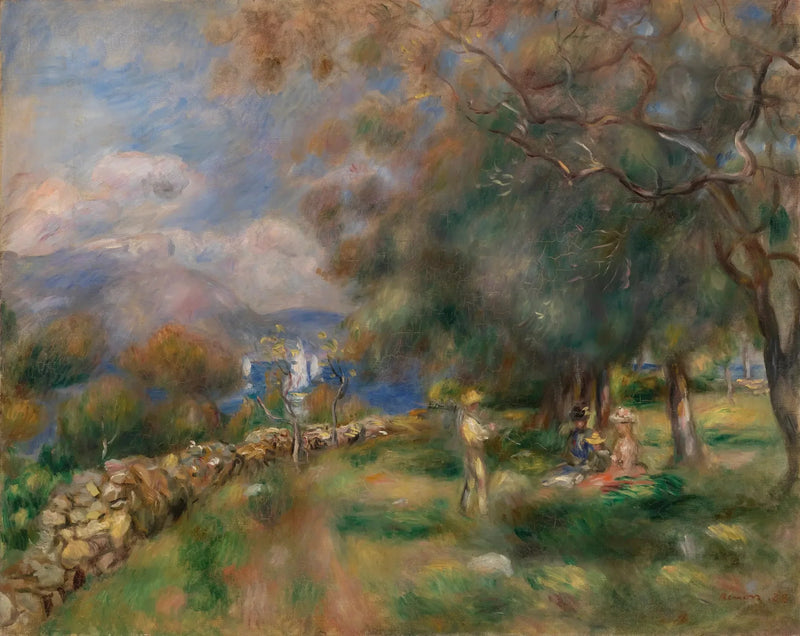 Penisola di Saint-Jean - Pierre-Auguste Renoir