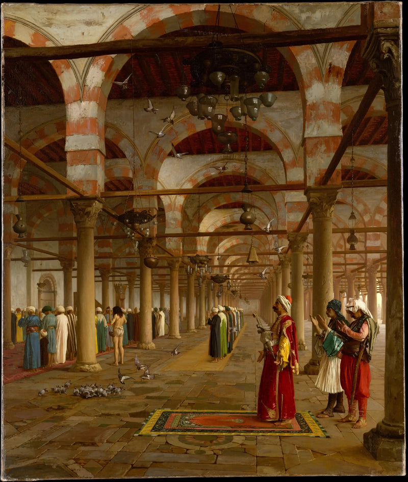 Preghiera nella moschea - Jean-Léon Gérôme