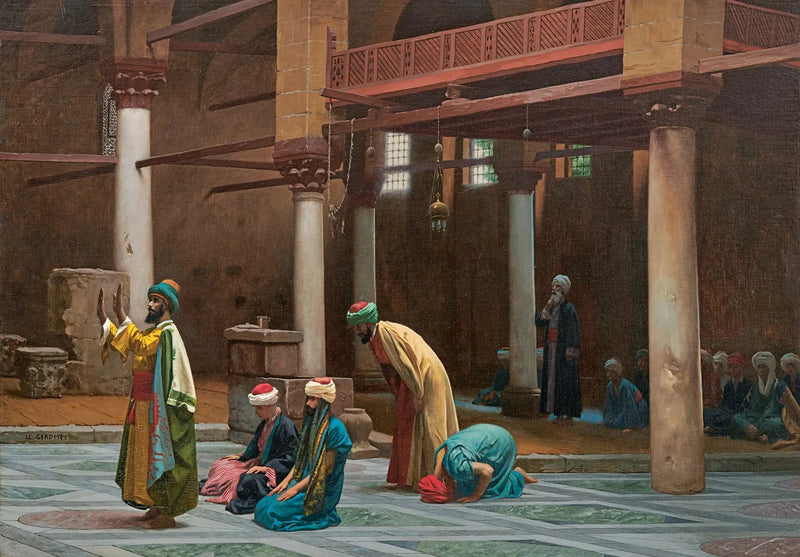 Preghiera nella moschea - Jean-Léon Gérôme