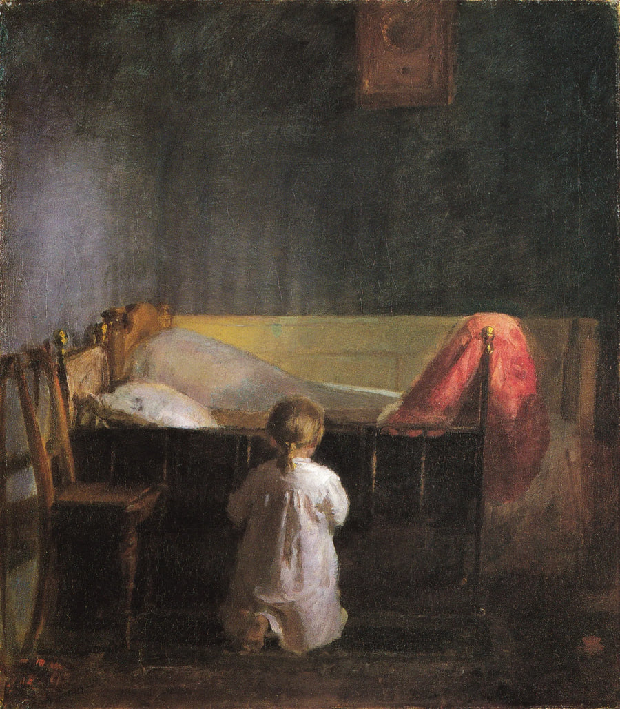 Preghiera della sera - Anna Ancher