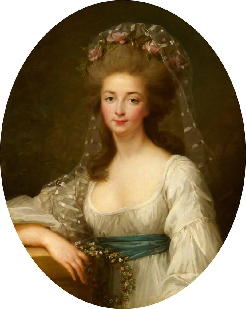 Principessa Elisabetta di Borbone, principessa di Francia, « Madame Élisabeth » (1764-1794) - Élisabeth Vigée Le Brun