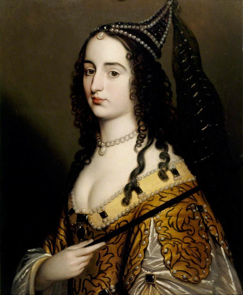 Princesse Élisabeth, principessa reale, badessa di Hervorden (Hertford) (1618-1680) - Gerrit van Honthorst