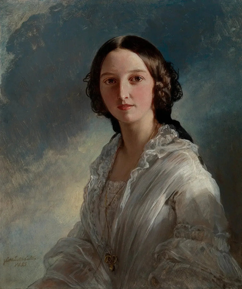 Principessa Feodora di Hohenlohe-Langenbourg (1839-1872) - Franz Xaver Winterhalter