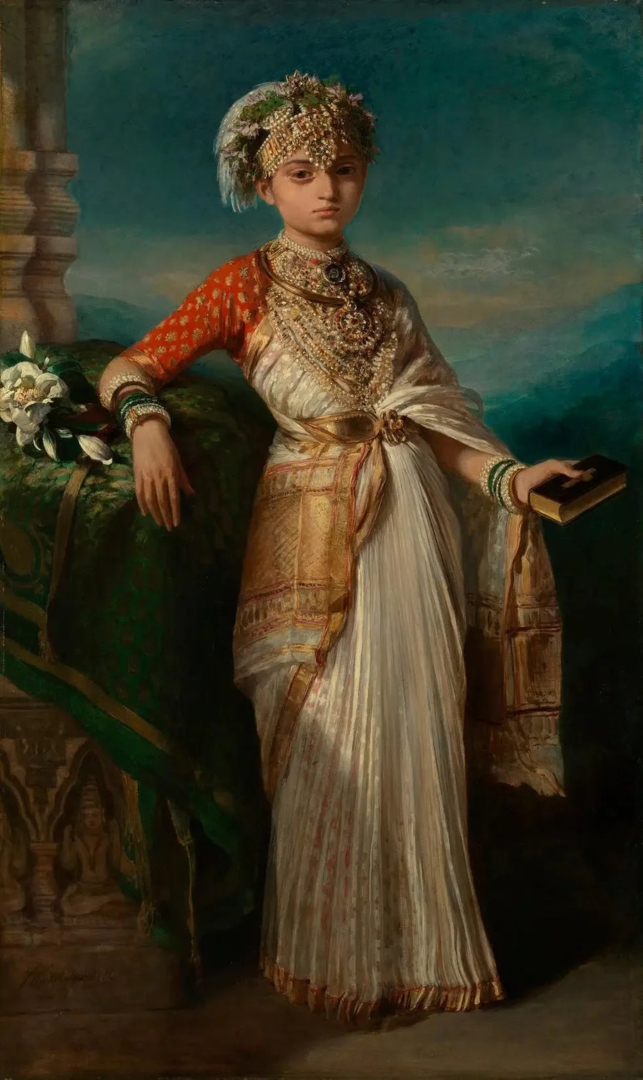 Principessa Gouramma (1841-1864) - Franz Xaver Winterhalter