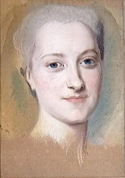 Principessa Marie-Christine di Sassonia (1735-1782) - Maurice-Quentin de La Tour