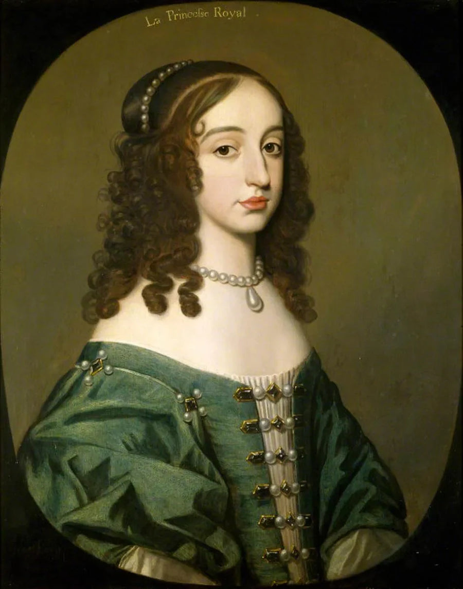 Principessa Maria Stuarda, principessa d'Orange (1631 - 1660) - Gerrit van Honthorst