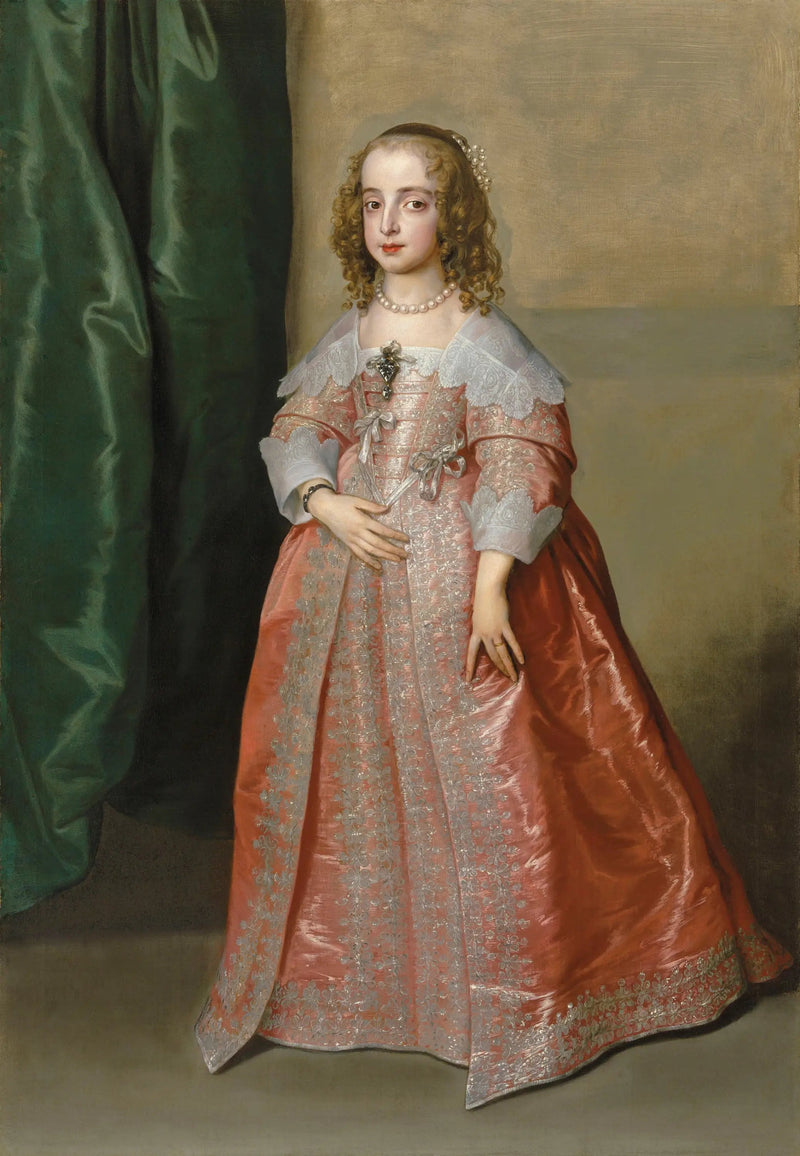 Principessa Mary, figlia del re Carlo I d'Inghilterra - Antoine van Dyck