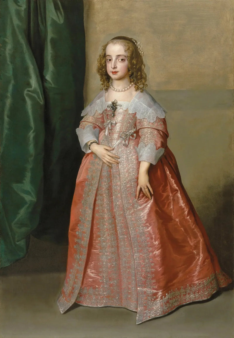 Principessa Mary, figlia del re Carlo I d'Inghilterra - Antoine van Dyck