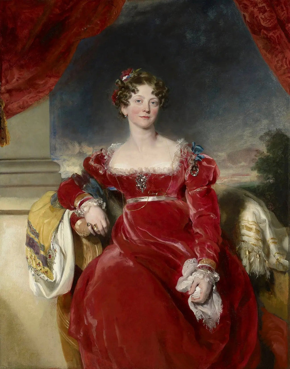 Princesse Sophie (1777-1848) - Thomas Lawrence - Alpha Reproduction