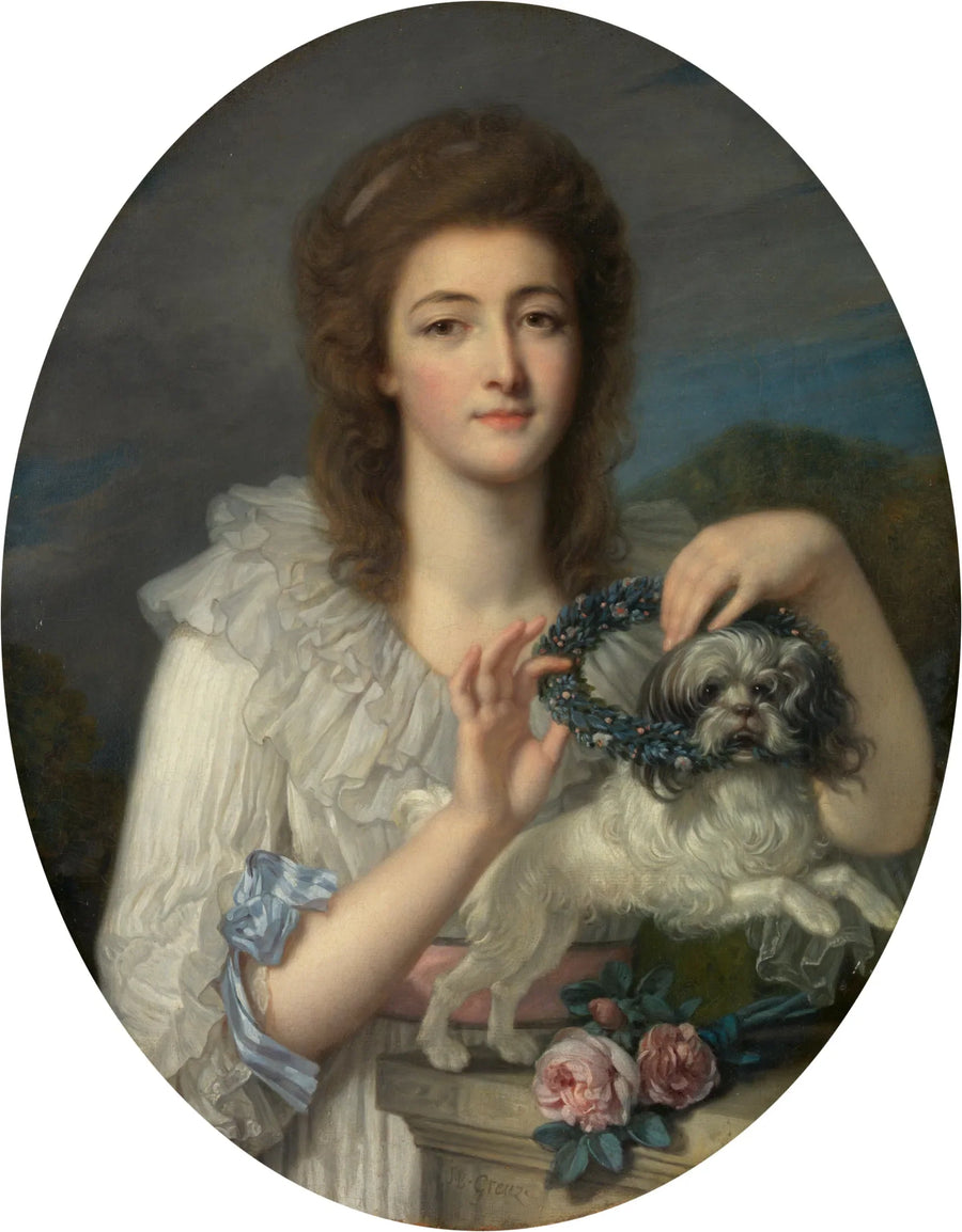 Principessa Varvara Nikolaïevna Gagarina (1762-1802) - Jean-Baptiste Greuze