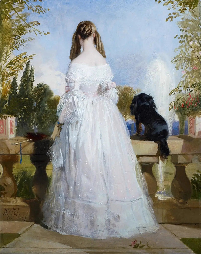 Principessa Vittoria di Sassonia-Coburgo-Gotha (1822-1857) - Edwin Henry Landseer