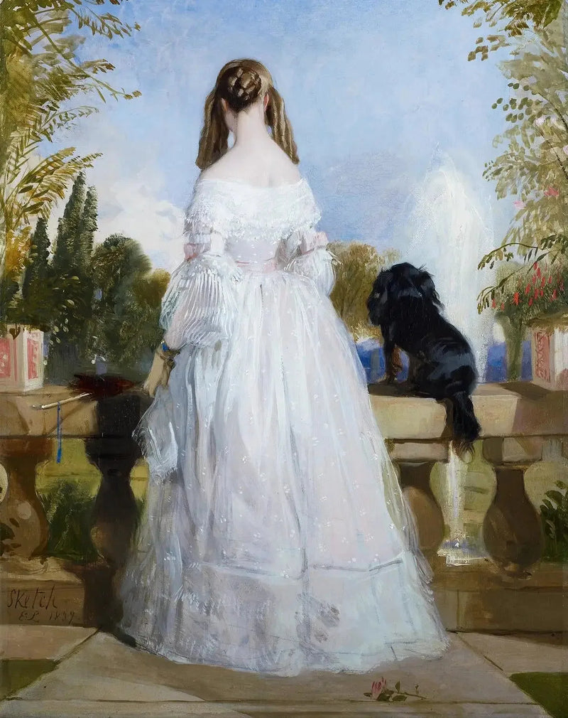 Principessa Vittoria di Sassonia-Coburgo-Gotha (1822-1857) - Edwin Henry Landseer