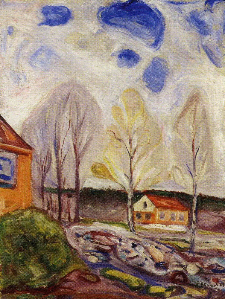 Primavera ad Åsgårdstrand - Edvard Munch