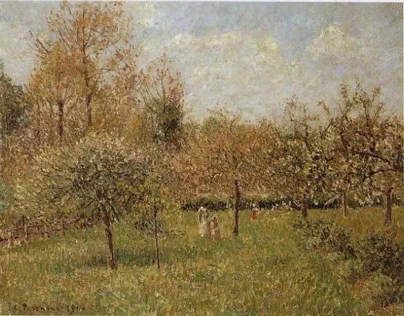 Primavera a Éragny - Camille Pissarro