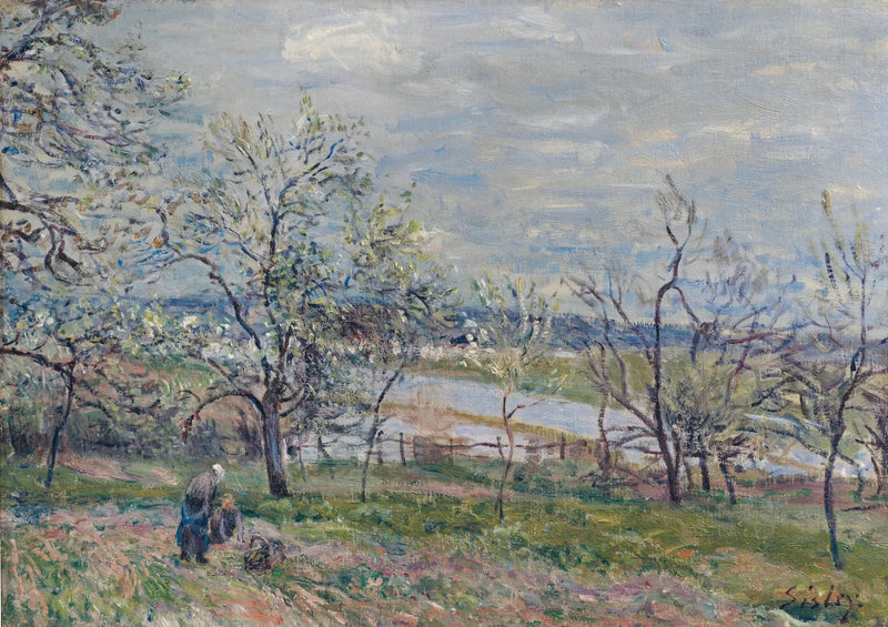 Primavera a Veneux-Nadon - Alfred Sisley