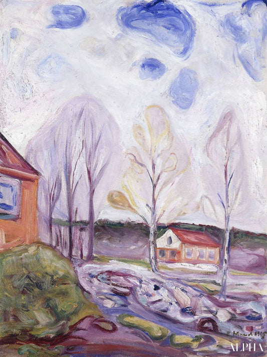 Printemps, Asgardstrand - Edvard Munch - Reproductions de tableaux et peintures haut de gamme