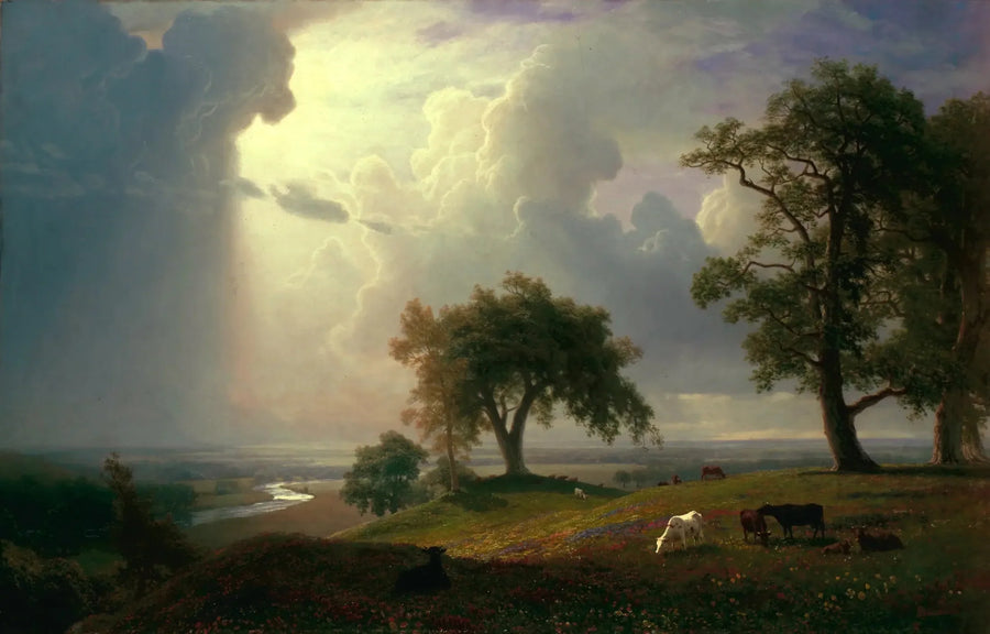 Primavera californiana - Albert Bierstadt