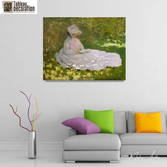 Printemps - Claude Monet - Reproductions de tableaux et peintures haut de gamme