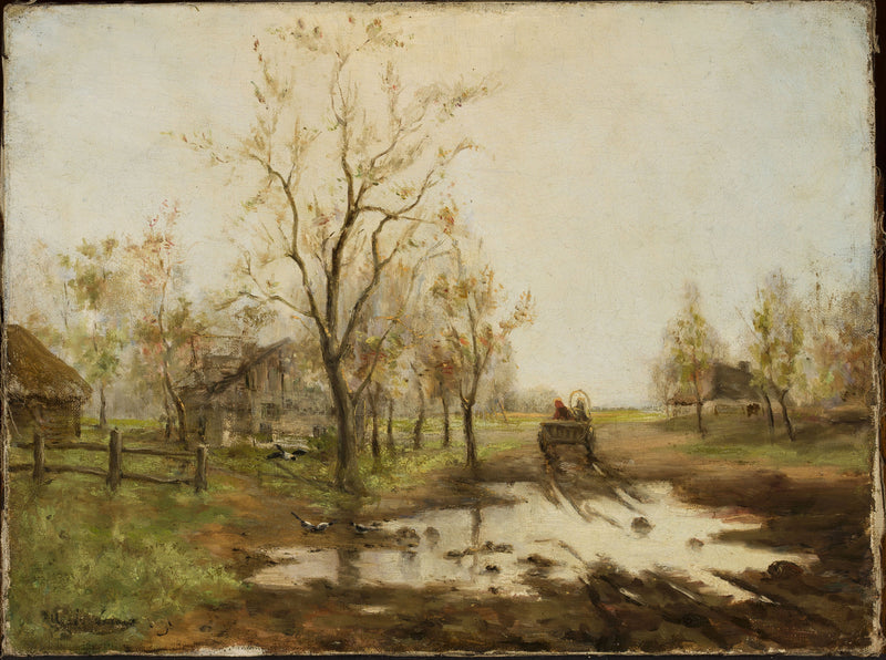 Primavera in campagna. - Isaac Levitan
