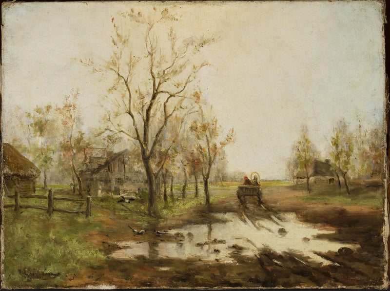 Primavera in campagna. - Isaac Levitan