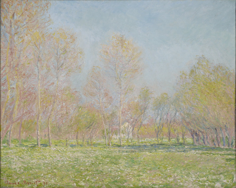 Primavera a Giverny W1243 - Claude Monet